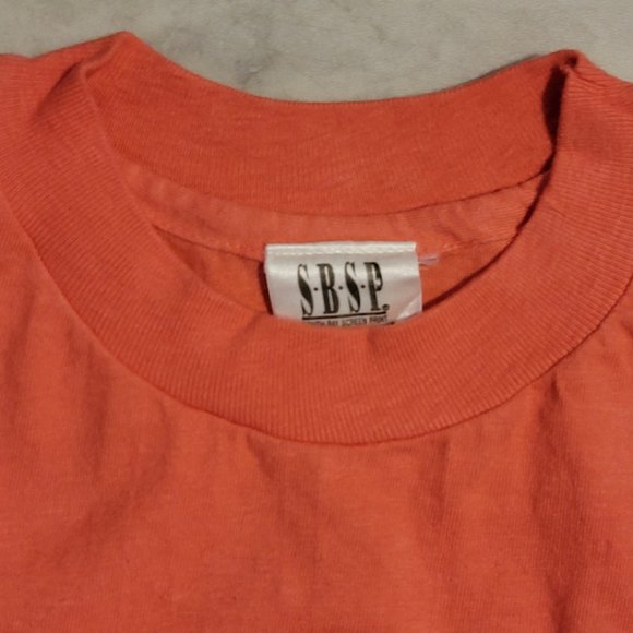 Vintage Golden Door Embroidered Pink Mens T-Shirt 100% Cotton Large - Picture 5 of 7